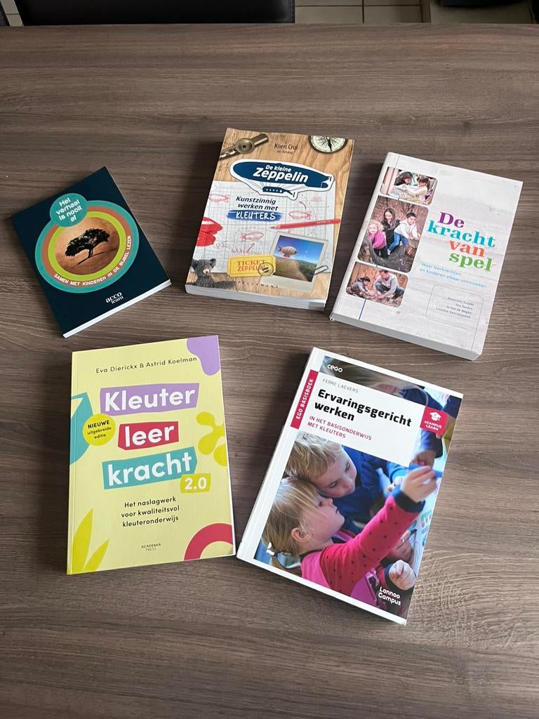 Handboeken kleuteronderwijs ucll, Livres, Chick lit, Comme neuf, Enlèvement