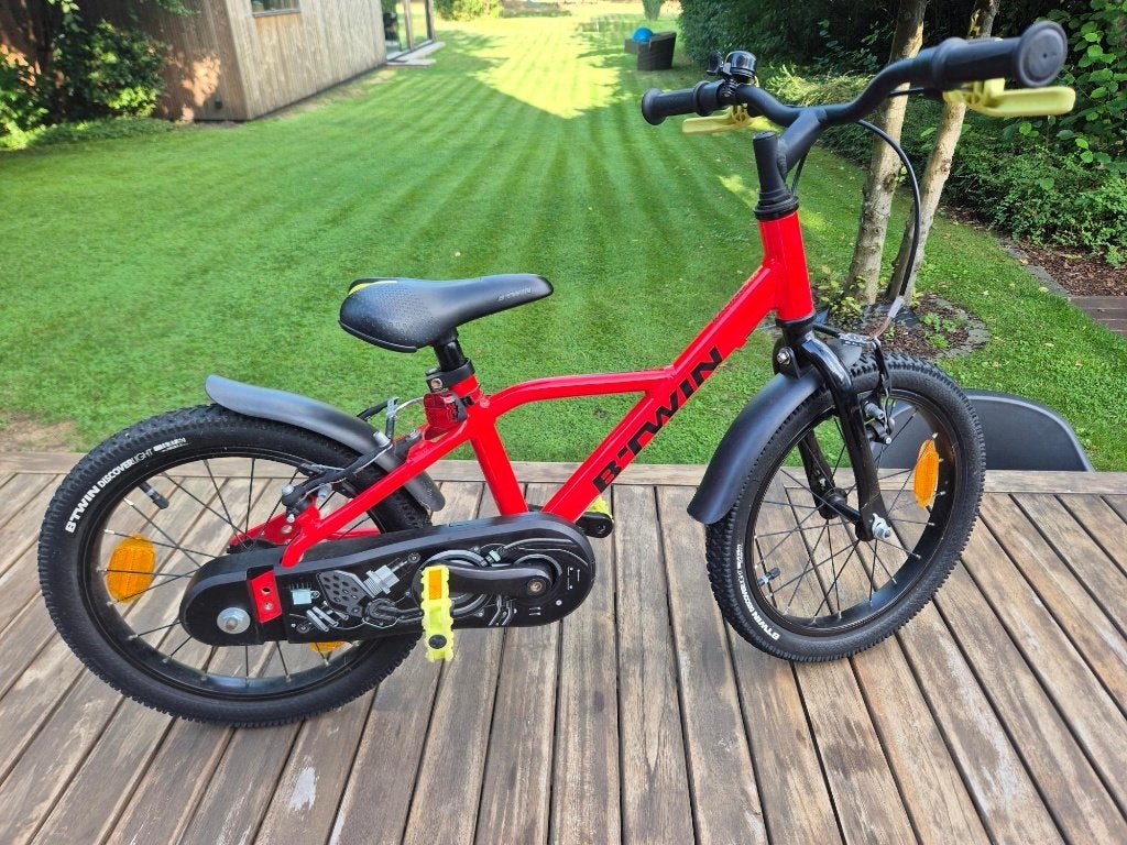 Kinderfiets, Ophalen, Zijwieltjes, 16 tot 20 inch, Velgrem