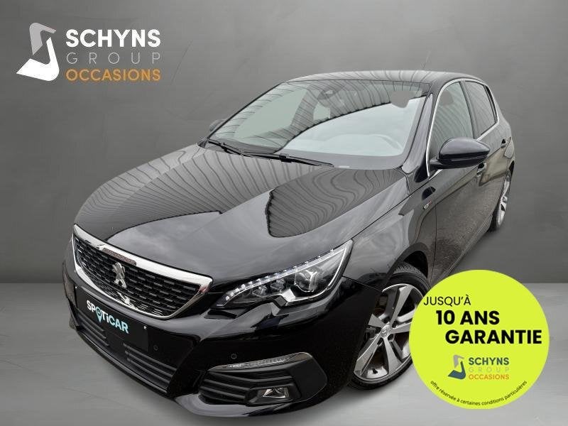 Peugeot 308 II GT Line*12 MOIS GARANTIE*, Auto's, Peugeot, Zwart, 97 kW, Parkeersensor, 131 pk