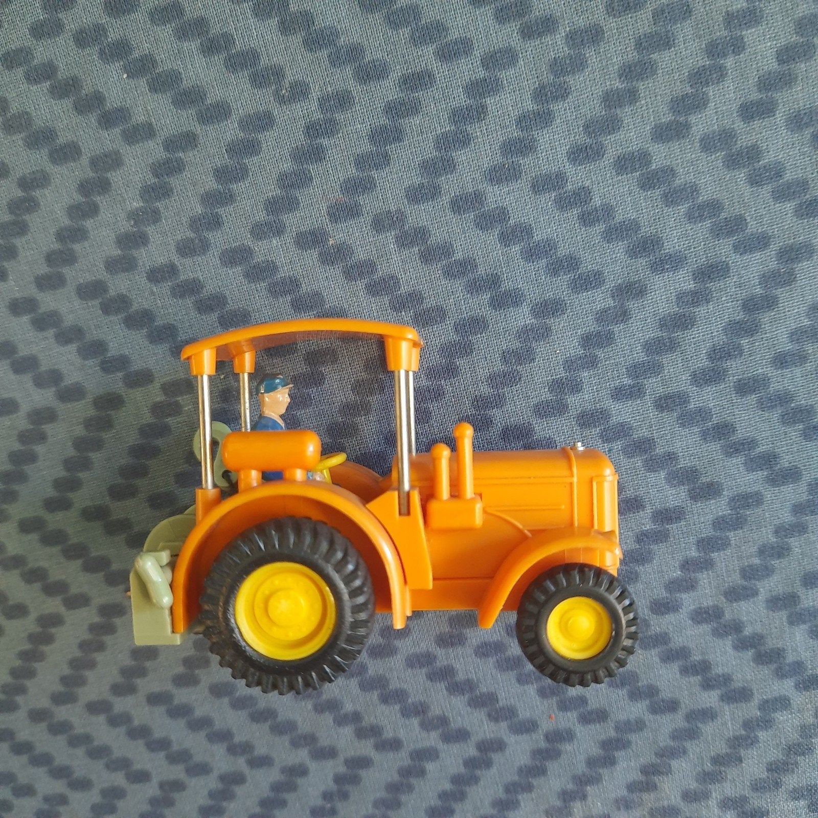 SIKU PLASTIC V 165*ca.1:64*BAUSTELLE SCHLEPPER *VINTAGE*TOP*, Ophalen, Zo goed als nieuw, Hijskraan, Tractor of Landbouw, SIKU