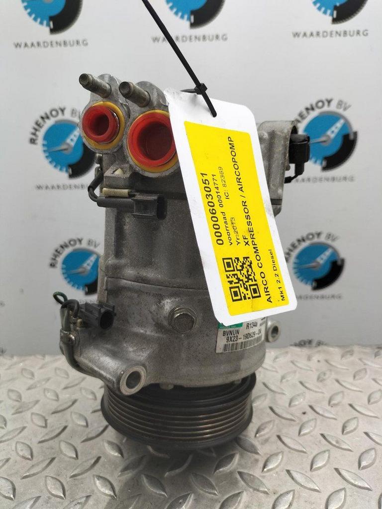 JAGUAR XF X250  AIRCO COMPRESSOR / AIRCOPOMP 2013, Auto-onderdelen, Ophalen of Verzenden, Gebruikt, Stiba lid