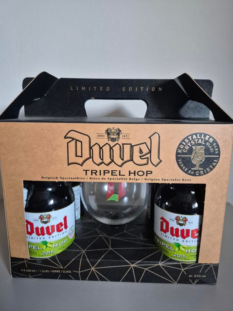 Duvel tripel hop, Verzamelen, Biermerken, Ophalen of Verzenden, Duvel