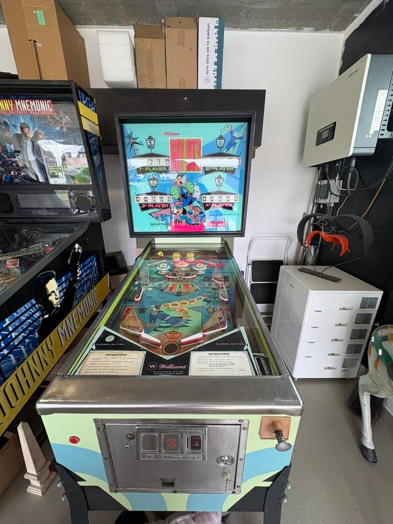 flipper GAY'90'S, Mécanique, Flipper (jeu), Comme neuf, Williams