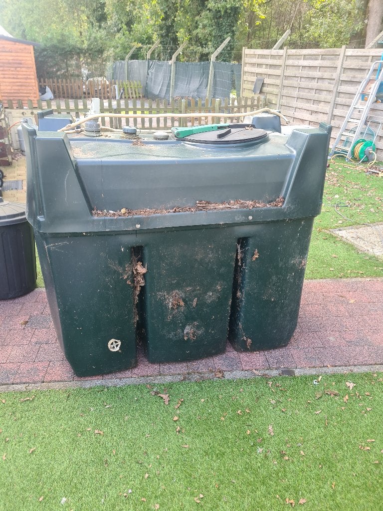 GRATIS MAZOUTTON 600LITER, Ophalen, Gebruikt, Onderdeel