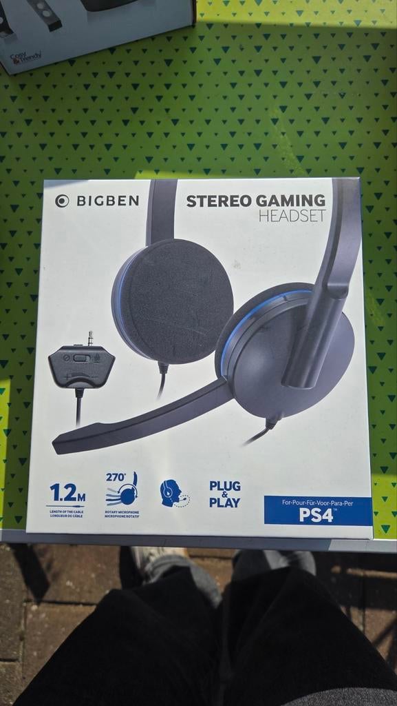 Bigben Interactive PS4GAMINGHEADSET, Audio, Tv en Foto, Ophalen of Verzenden, Op oor (supra aural), Overige merken