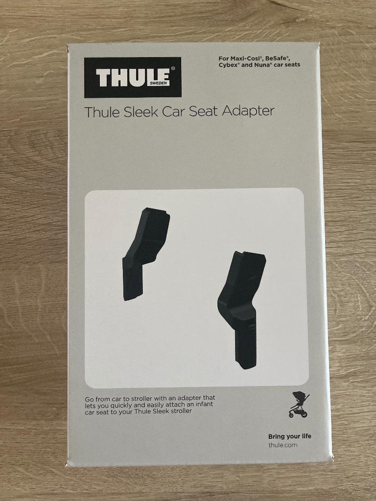 Thule Sleek Car Seat Adapter, Kinderen en Baby's, Kinderwagens en Combinaties, Ophalen of Verzenden, Nieuw, Combiwagen, Overige merken