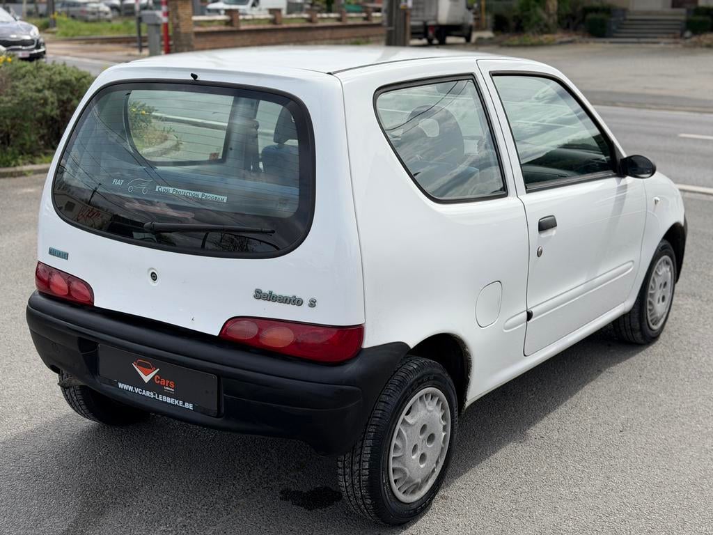 Fiat seicento benzine 1ste eig. GOEDE STAAT+ keuring vvk, Auto's, Seicento, Bedrijf, Radio, Te koop