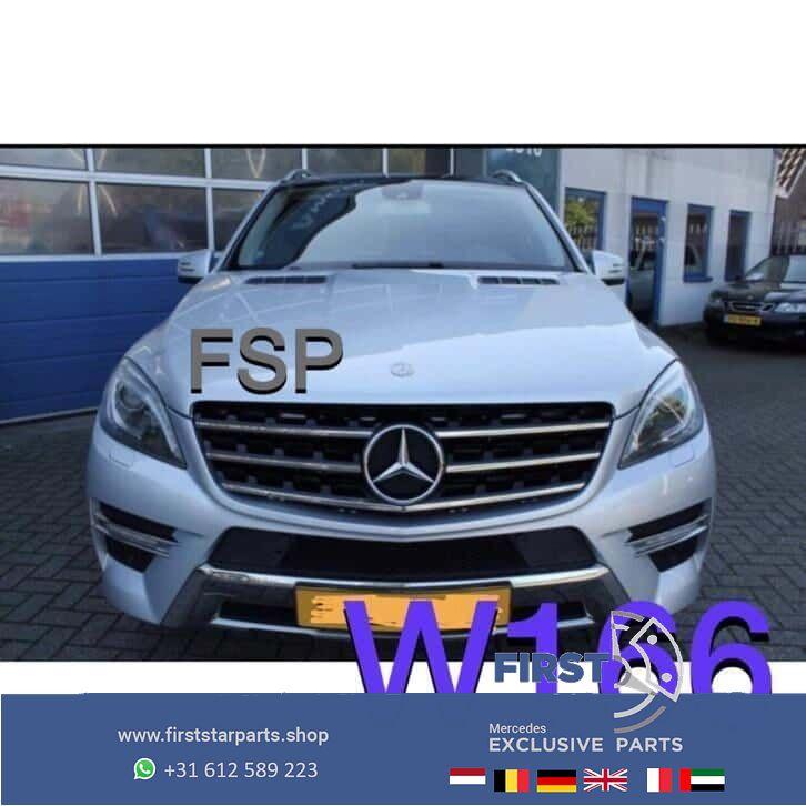 W166 Mercedes ML Voorkop AMG compleet / AMG interieur deuren, Gebruikt, -, Voor, Ophalen of Verzenden