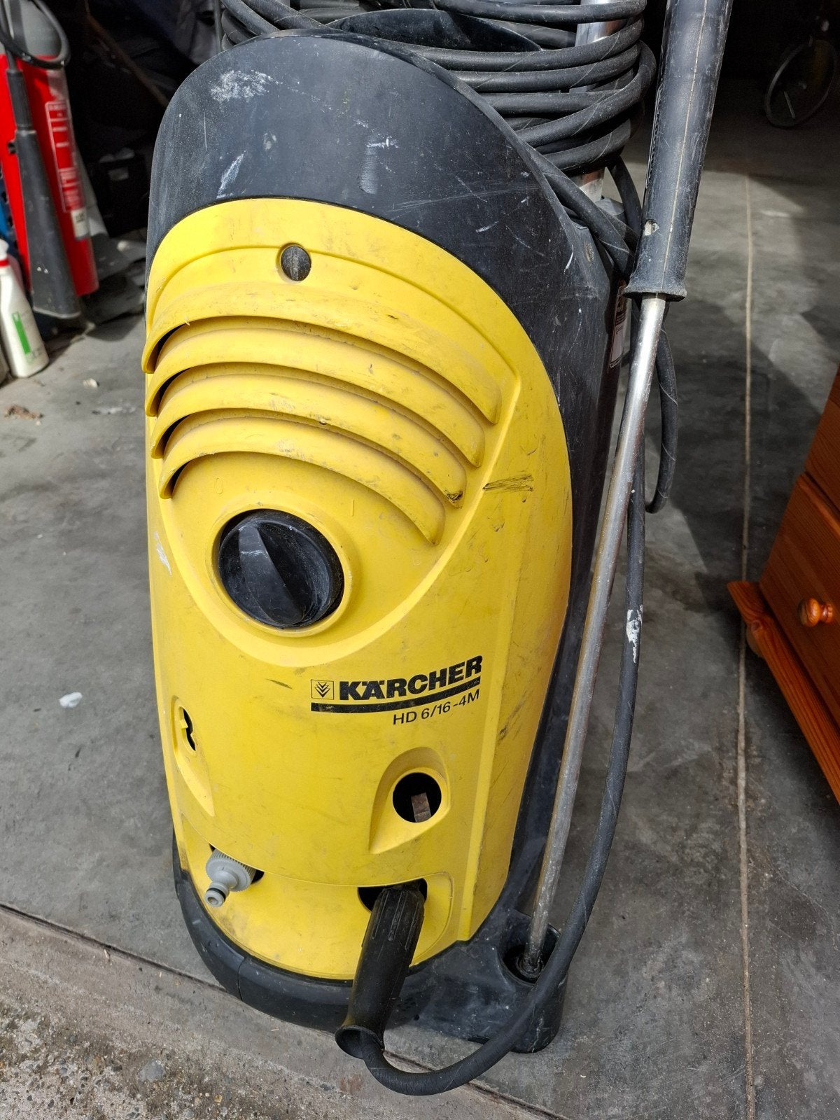 Karcher 160 bar hogedrukreiniger na te kijken, Ophalen, Gebruikt, Met regelbare waterdruk, Karcher