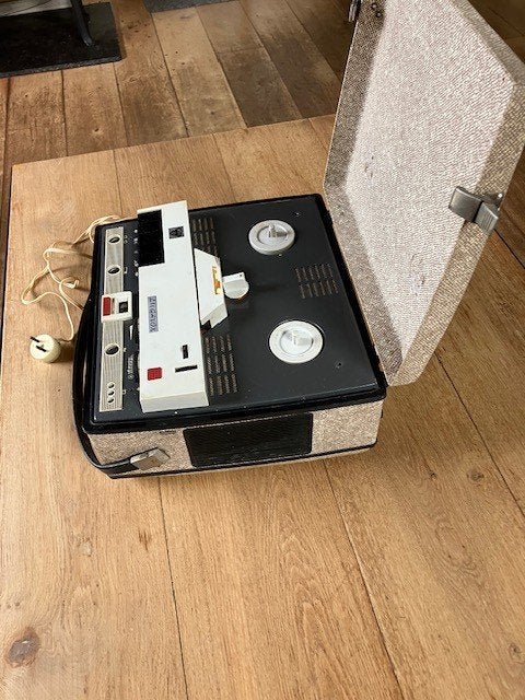 magnétophone vintage, TV, Hi-fi & Vidéo, Enlèvement, Magnétophone