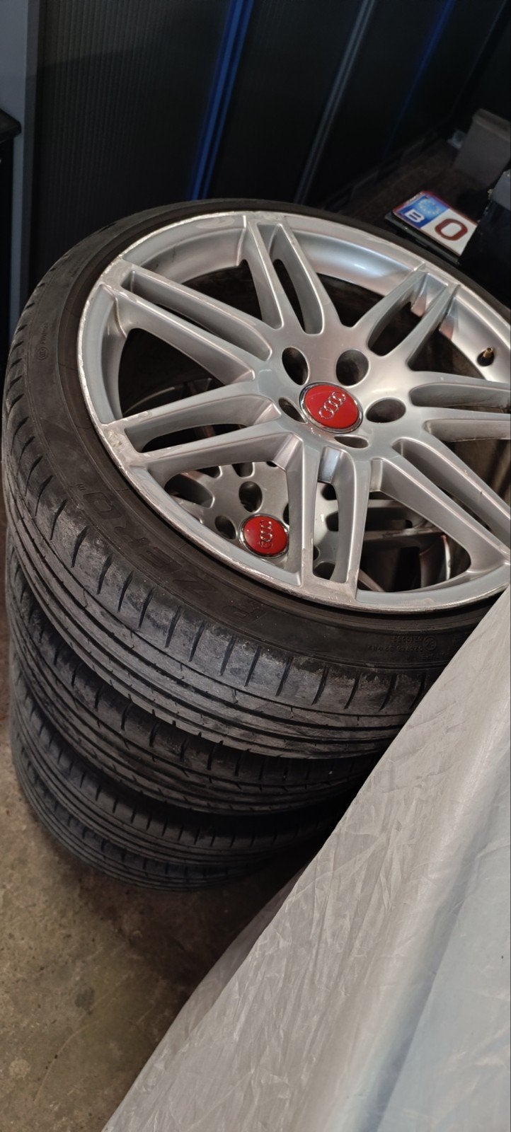 jante d'origine Audi Rs4 5/112 19p ET 48, Ophalen of Verzenden, Band(en)