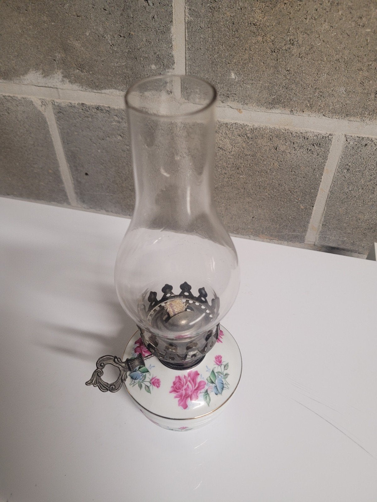 Lampe à huile, bon état, Enlèvement