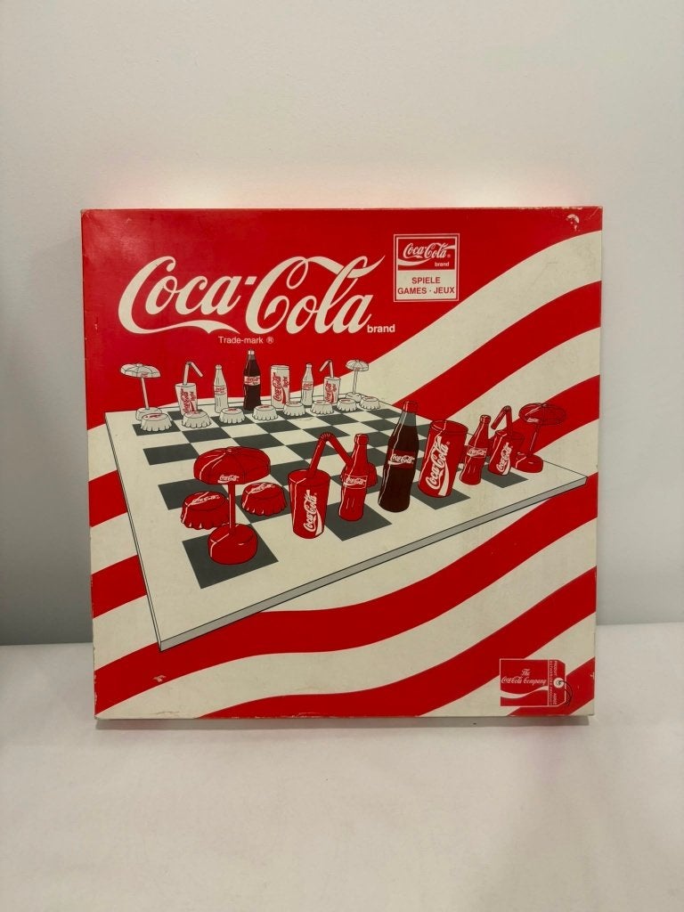 Coca Cola "Les Echecs" collection, Enlèvement, Neuf, Autres types
