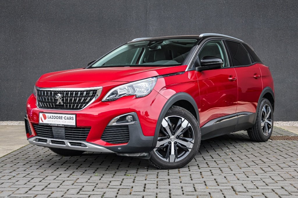 Peugeot 3008 1.2i ALLURE PANORAMIQUE AUTOMATIQUE, Rouge, Achat, Euro 6, Entreprise