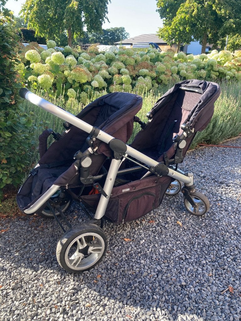 Tweelingen buggy merk tappi, Kinderen en Baby's, Tweelingen en Meerlingen, Ophalen, Gebruikt, Kinderwagen of Buggy