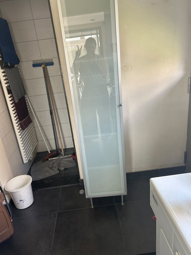 kast, Huis en Inrichting, Ophalen, Met plank(en), Minder dan 50 cm, Gebruikt