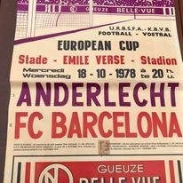 Anciens documents RSC Anderlecht, Enlèvement ou Envoi, Utilisé, Autres types