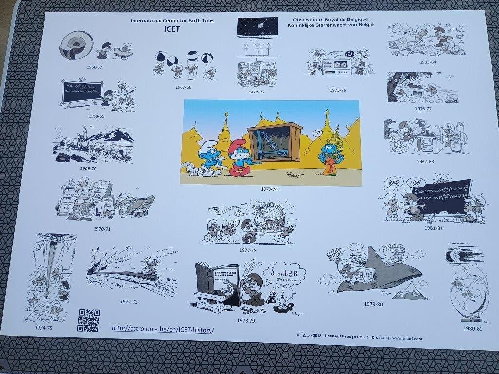 Affiche Smurfenpostkaarten, Verzamelen, Smurfen, Ophalen of Verzenden, Nieuw, Verschillende Smurfen, Overige typen