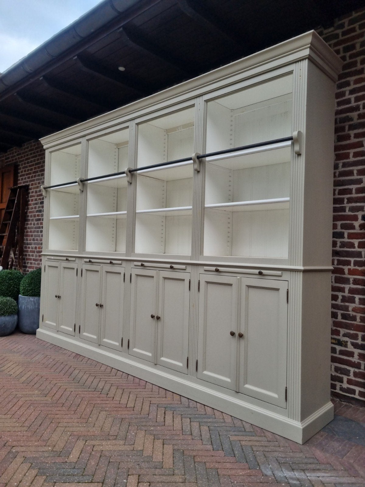 magnifique bibliothèque/meuble de bibliothèque ART :, Maison & Meubles, 25 à 50 cm, ., Landelijk, Enlèvement