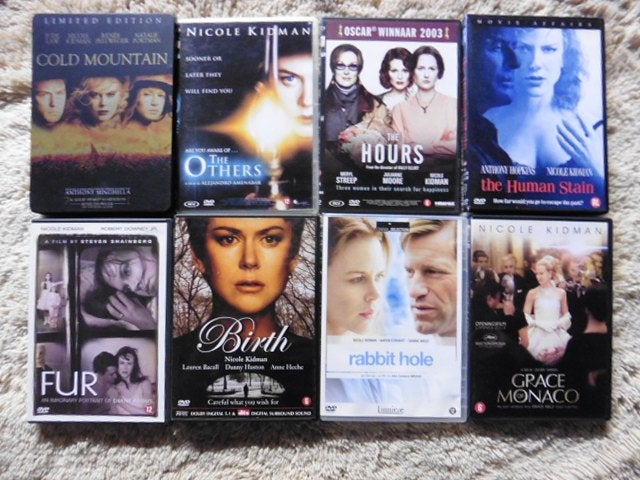 Nicole Kidman Collectie (16 dvd's) Pakketprijs = 30€, Cd's en Dvd's, Engels, Nederlands, Ophalen of Verzenden, Zo goed als nieuw