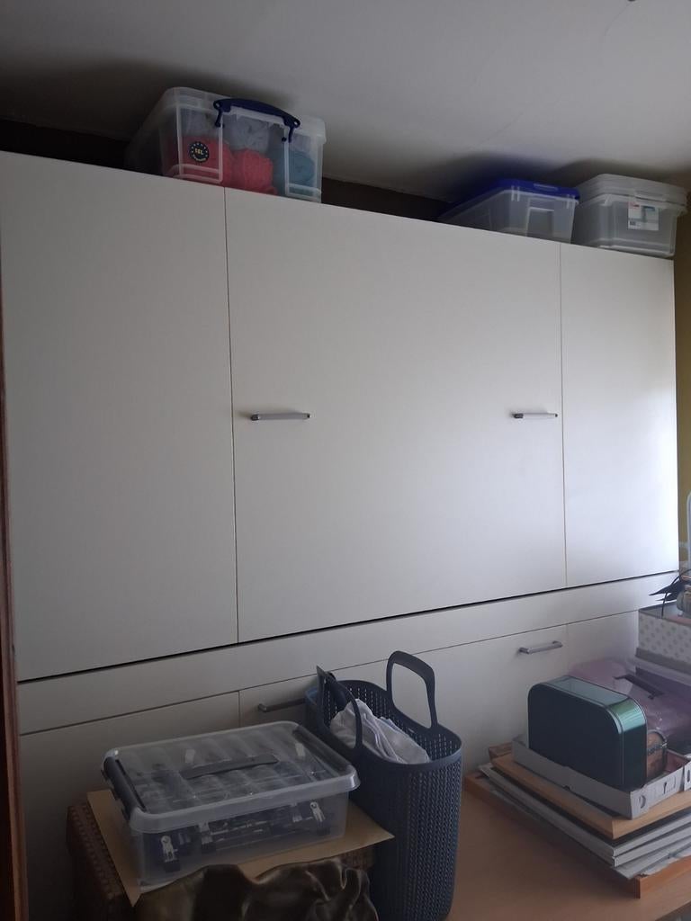 Stapelbedwandkast, Huis en Inrichting, Kasten | Roldeurkasten en Archiefkasten, Ophalen