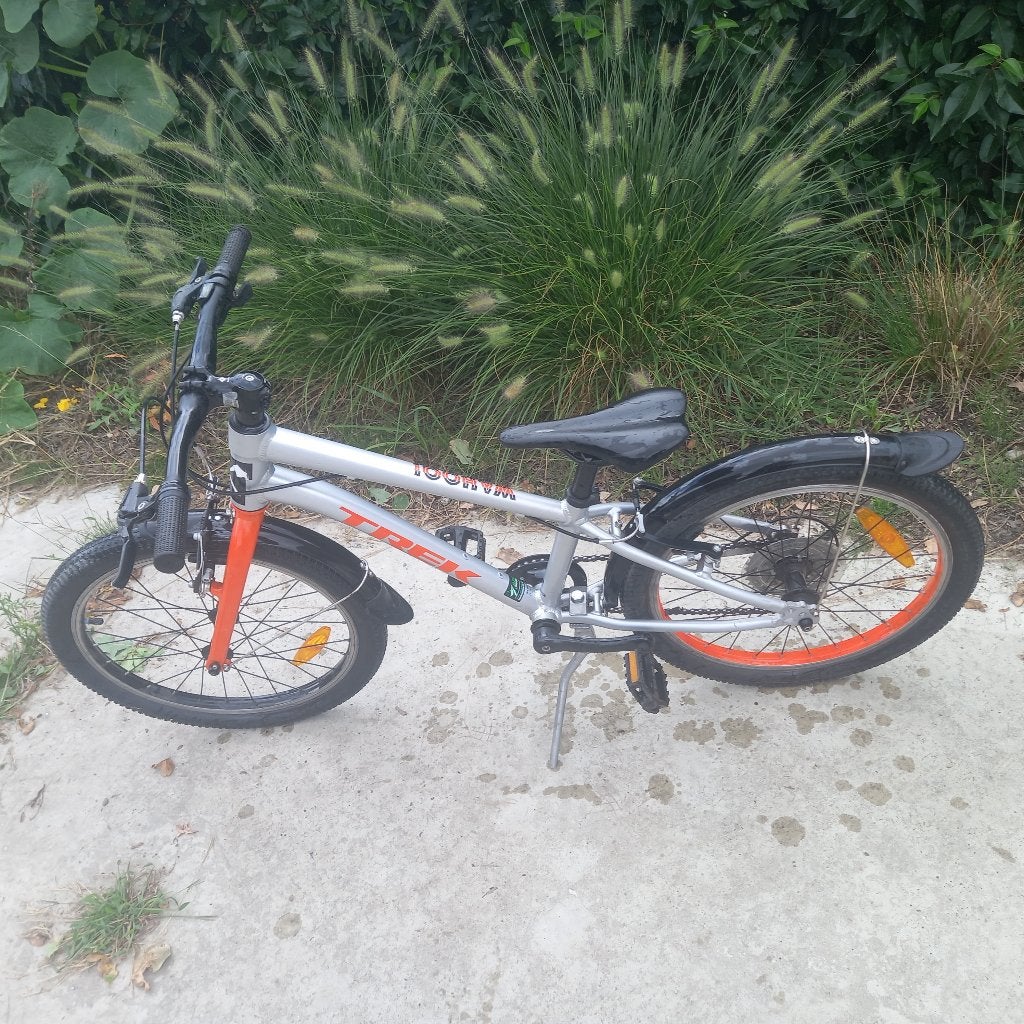 Wahoo Trek kinderfiets 20 inch, Ophalen, 20 inch of meer, Gebruikt, Velgrem