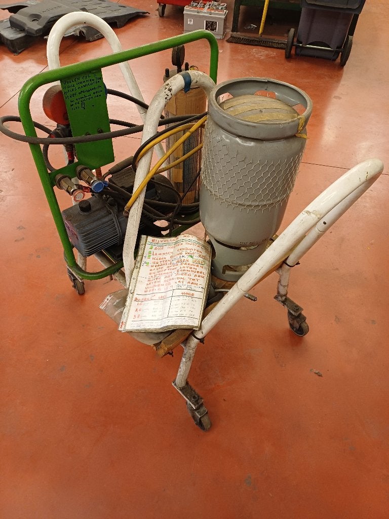 R134 OUD AIRCO OPVULTOESTEL, Auto diversen, Autogereedschap, Ophalen, Gebruikt