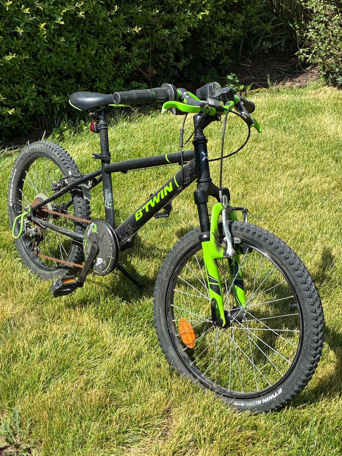 B-Twin Racing Boy 500 pour enfants de 6 à 8 ans, Vélos & Vélomoteurs, Vélos | Garçons, Utilisé, 20 pouces, Vitesses, Frein sur jante