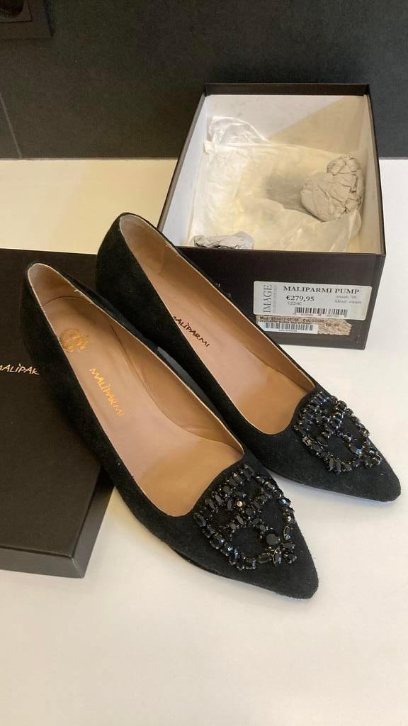 Dames schoenen Maliparma, zwart daim, maat 38,, Vêtements | Femmes, Chaussures, Enlèvement, Comme neuf, Noir