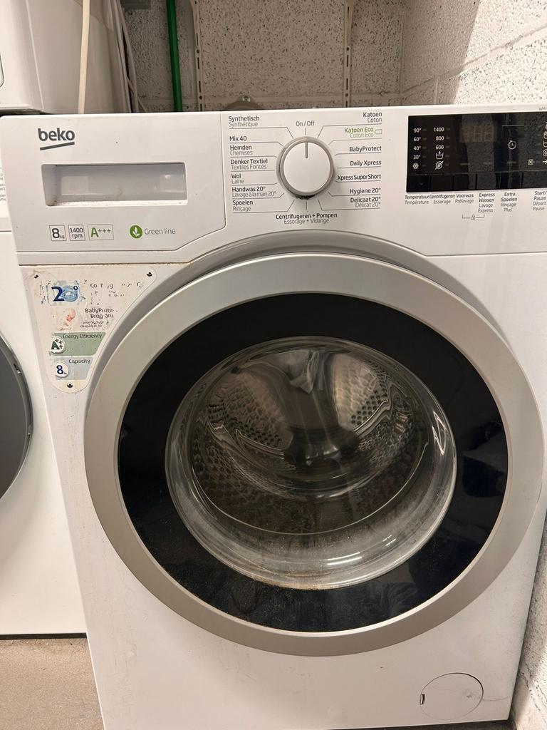 Machine à laver Beko 8kg 1400rpm, Enlèvement, Utilisé