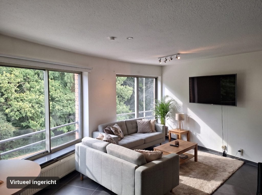 Duplex lumineux vue sur parc, 2 balcons, centre d'Alost, Immo, Province de Flandre-Orientale, 81 m², Aalst 9300, Ventes sans courtier