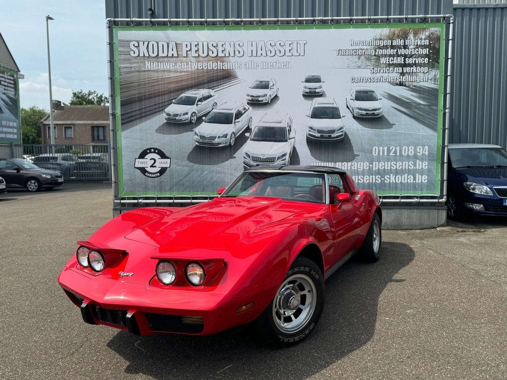Chevrolet Corvette C3 (bj 1979, automaat), Auto's, Chevrolet, Leder, 2 zetels, 168 kW