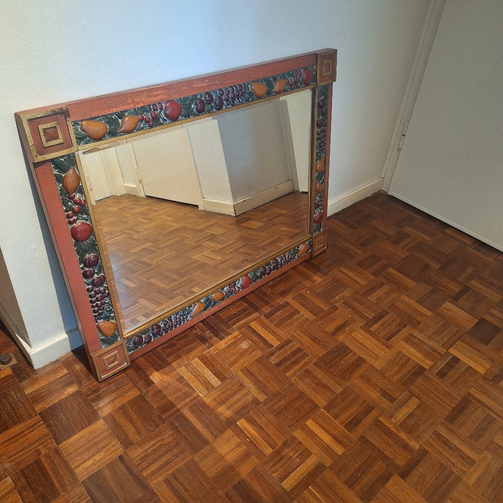 Grand miroir Deknudt, Comme neuf, Enlèvement, 100 à 150 cm, Rectangulaire