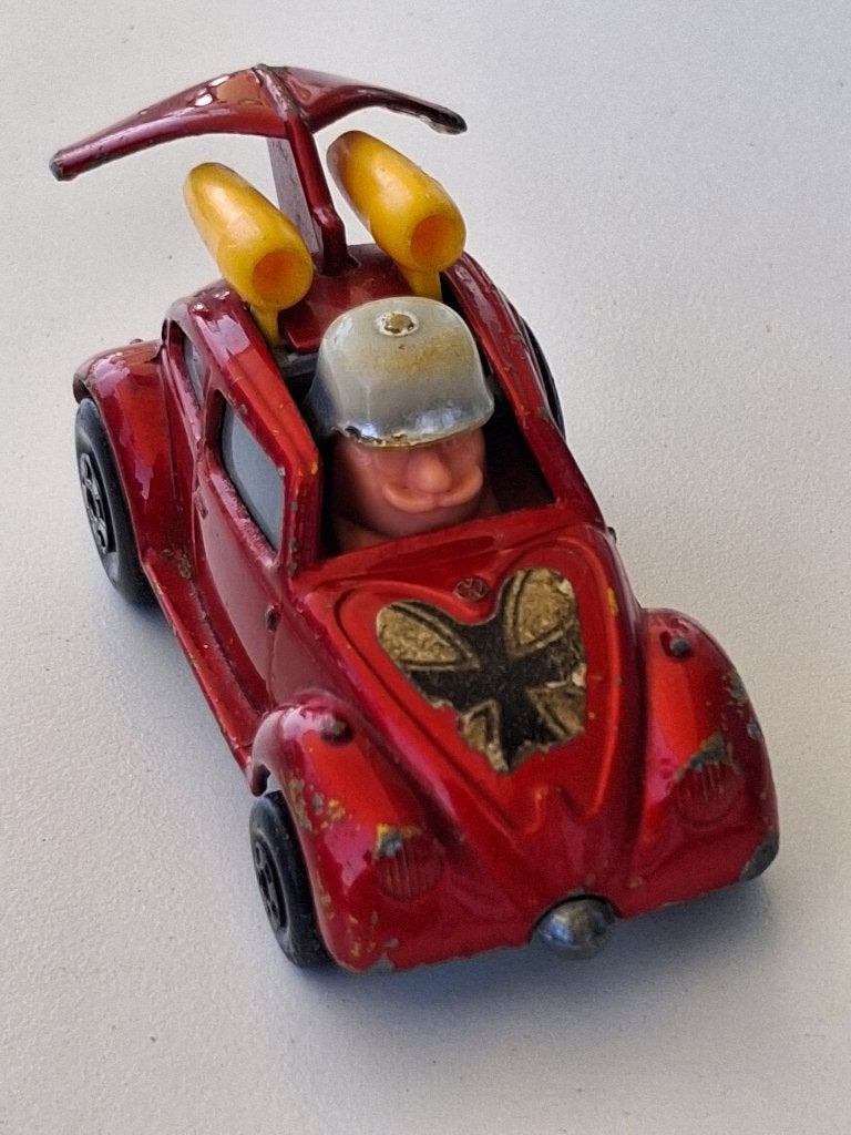 Matchbox superfast flying bug 1972, Envoi