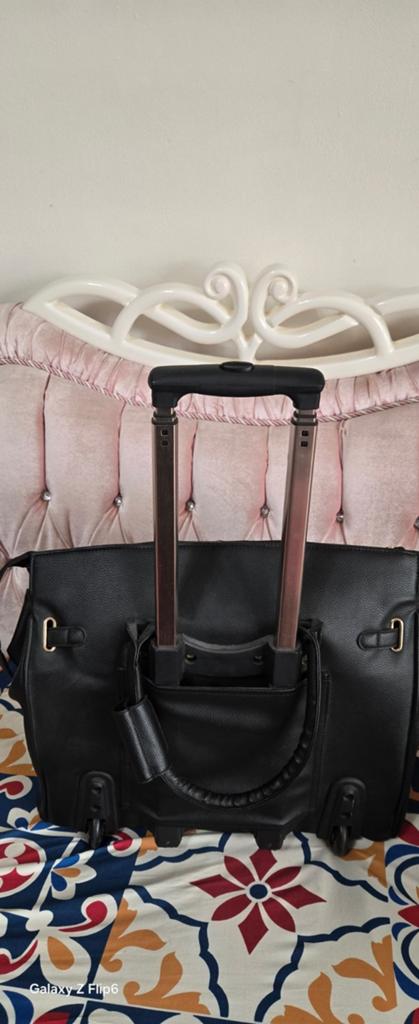 Werktas, Handtassen en Accessoires, Tassen | Damestassen, Ophalen, Zo goed als nieuw, Zwart, Shopper