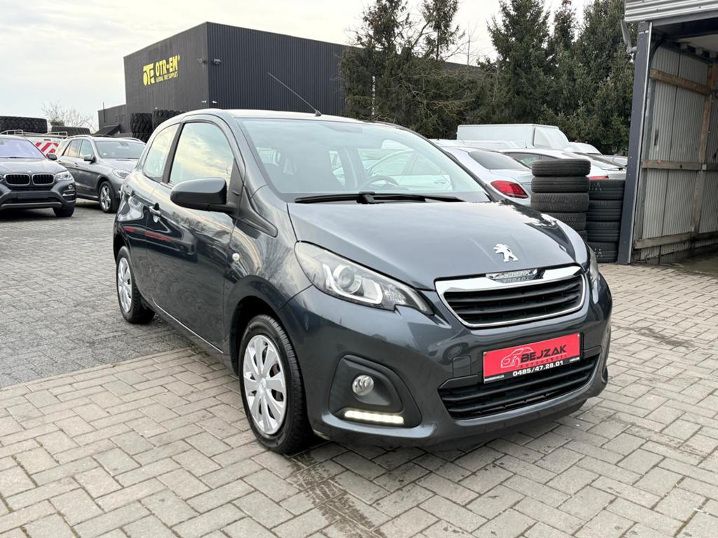 Peugeot 108 1.0i 2016 1jaar garantie, Autos, Achat, Euro 6, Entreprise, Boîte manuelle