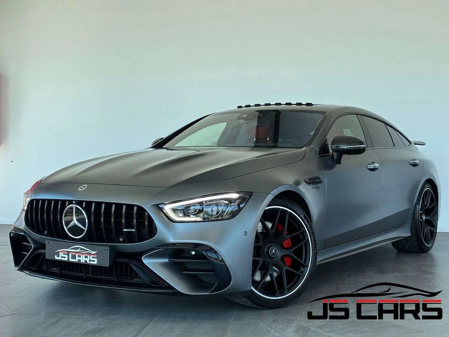 Mercedes-Benz AMG GT 53 4-Matic-1ERPRO-PACK CARBONE-T.O.-CUI, Autos, Cuir, Argent ou Gris, Achat, Entreprise