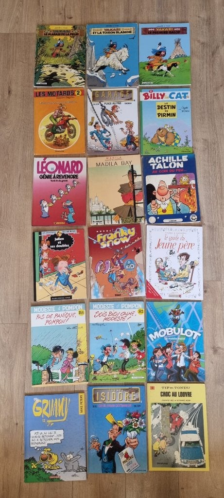 BD - 18 albums divers, Plusieurs BD, Enlèvement ou Envoi, Utilisé, Walthery