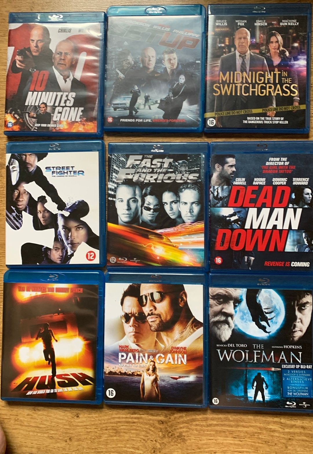 Blu-ray verschillende genres, Ophalen of Verzenden, Zo goed als nieuw, Blu-ray