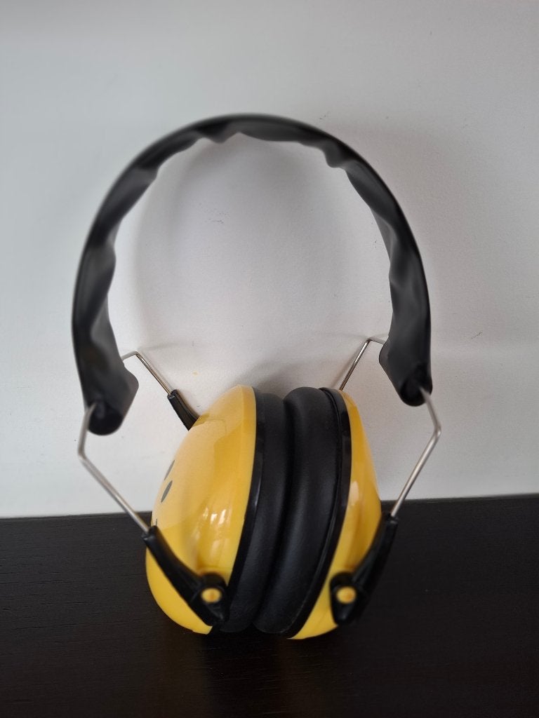 Oorbeschermer kids, TV, Hi-fi & Vidéo, Casques audio, Enlèvement, Comme neuf, Casque anti-bruit, Jaune