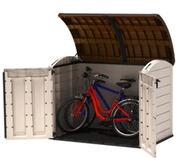 Abri de jardin Keter Store It Out Ultra beige/marron, Moins de 200 cm, Synthétique, Enlèvement, Utilisé