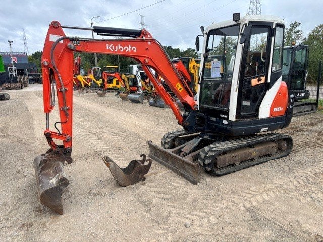 Minipelle Kubota KX61-3, Enlèvement, Excavatrice