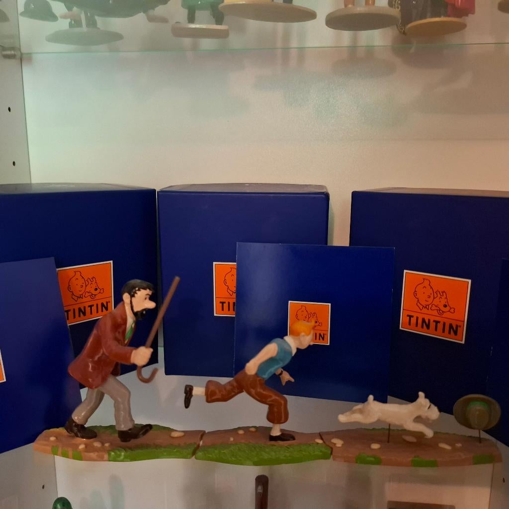 Tintin moulinsart Pixi puzzle poursuite, Enlèvement, Comme neuf