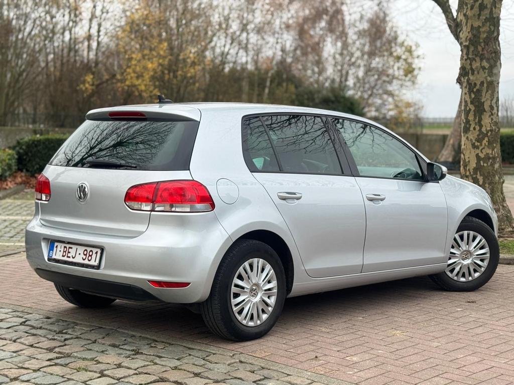 Volkswagen Golf VI 1.4i - 154.000 KM !! Gekeurd voor verkoop, Autos, Achat, Entreprise, Boîte manuelle, Noir