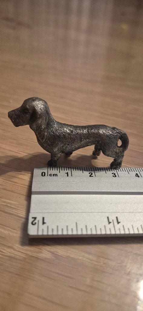 Bronzen teckel beeldje, Enlèvement ou Envoi, Utilisé