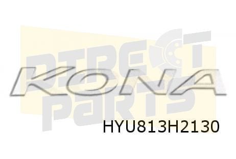 Hyundai Kona achterklepembleem tekst ''KONA'' Origineel!   8, Neuf, -, -, Hyundai