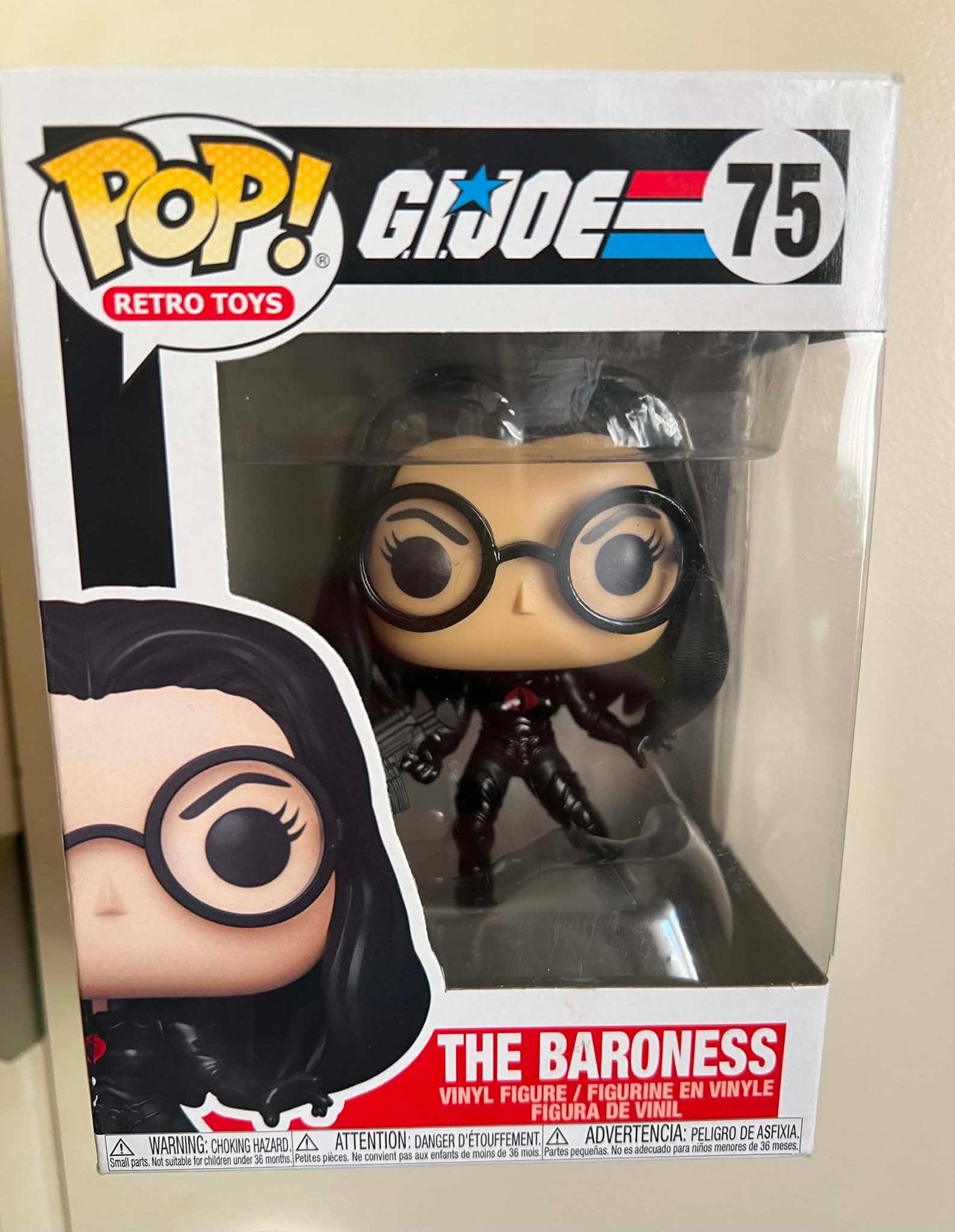 Funko Pop Retro Toys G.I. Joe - The Baroness, Ophalen of Verzenden, Zo goed als nieuw