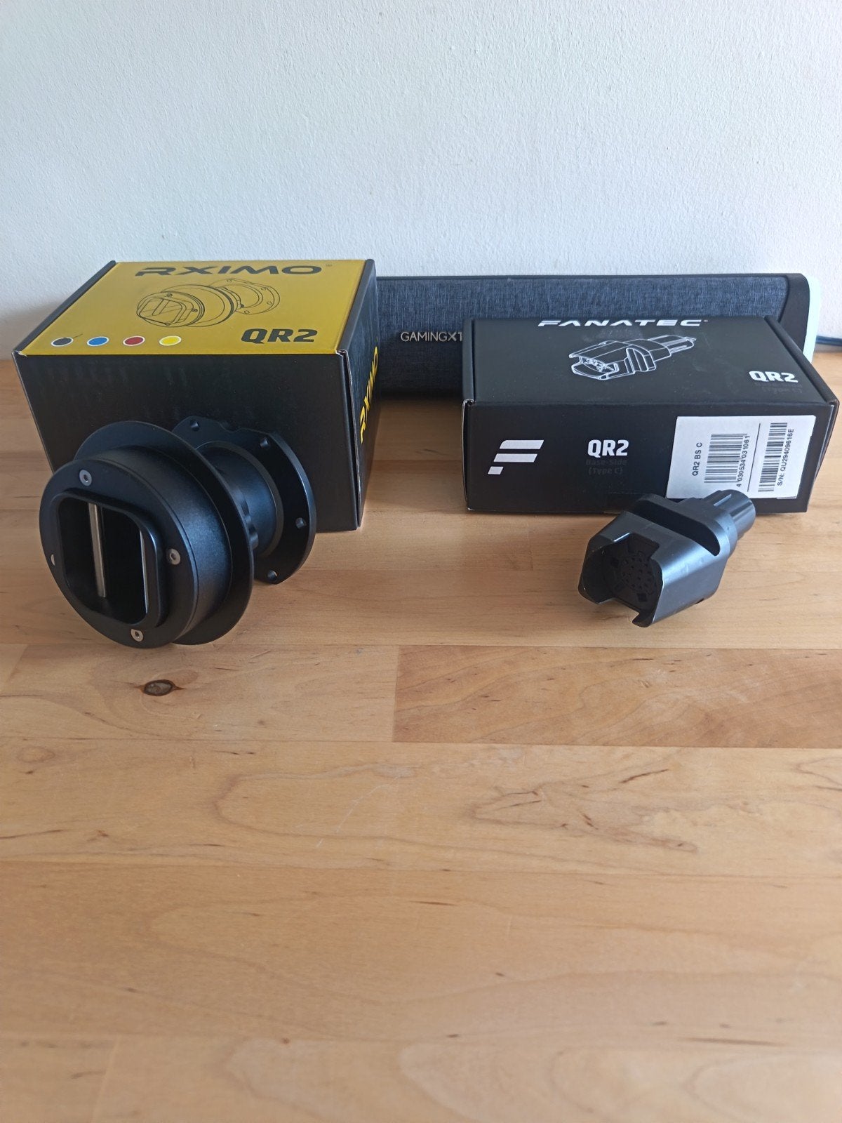 Pack  QR2 Fanatec (Officiel Base) + RXIMO (Côté Volant), Informatique & Logiciels, Enlèvement