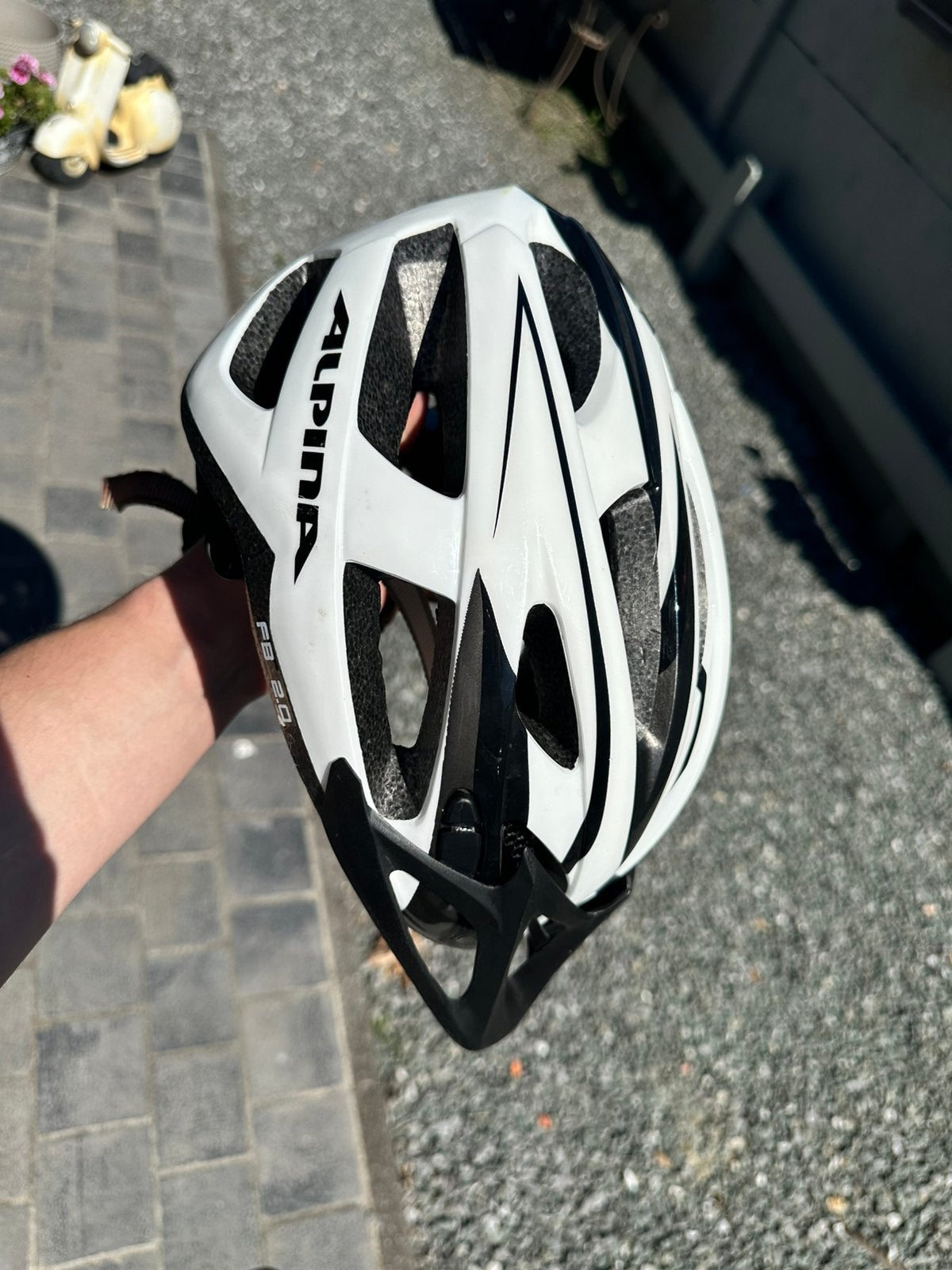Alpina fietshelm, Fietsen en Brommers, Ophalen, Zo goed als nieuw, Heer of Dame