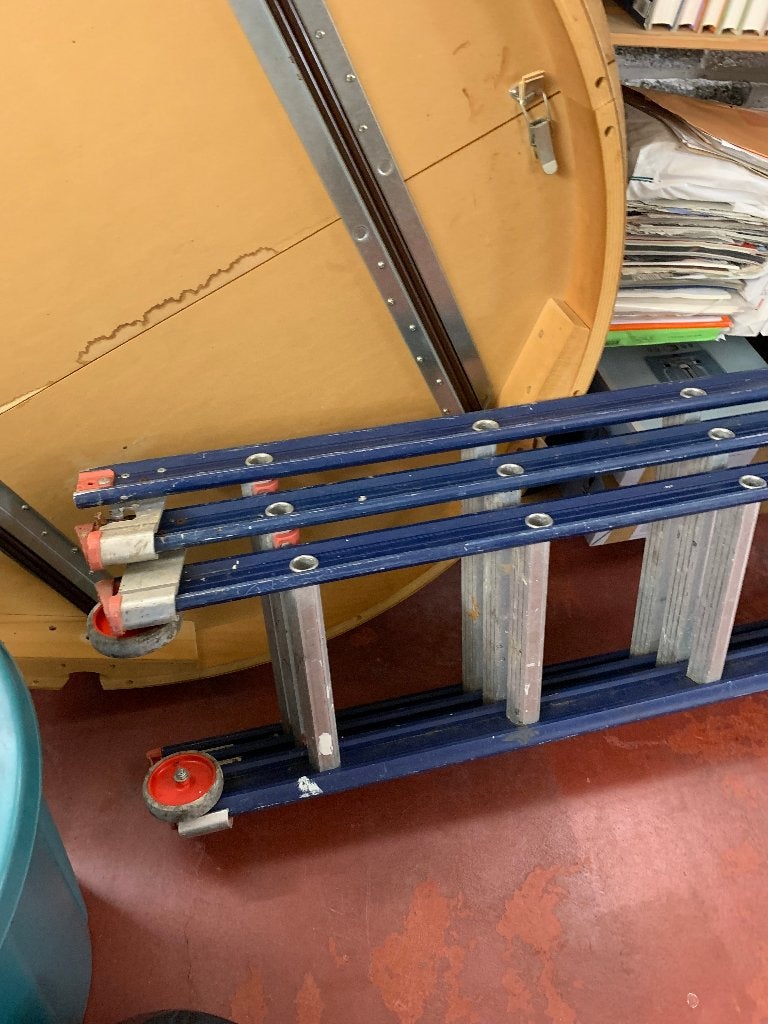 Alu ladder, Doe-het-zelf en Bouw, Ladders en Trappen, Ophalen, Gebruikt, Ladder, 2 tot 4 meter